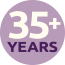We've got more than 35 years experience in the industry