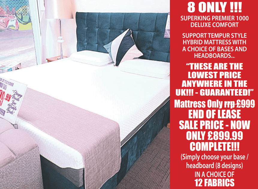 beds clearance sales